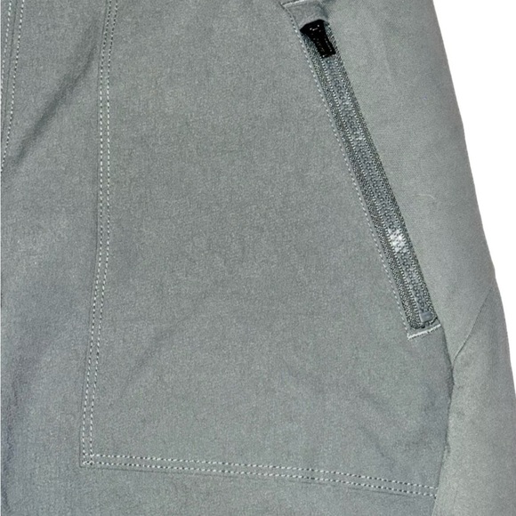Gray Athleta: Waist measures 28". Inseam measures 26" - Picture 2 of 7